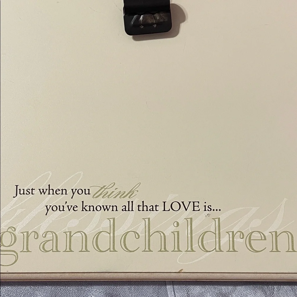 Wooden Cream Wall Decor with Photo Clip